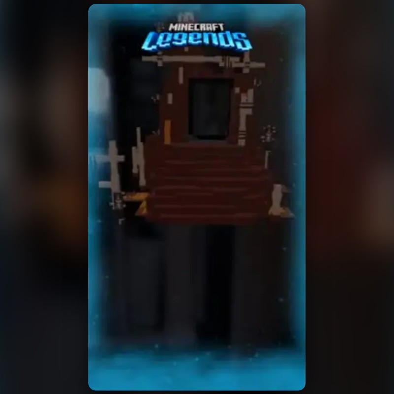 Minecraft Legends Lens by Minecraft Snapchat Lenses and Filters