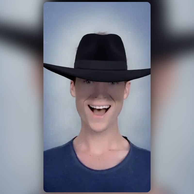 Hat With Brims Lens by Snapchat Snapchat Lenses and Filters