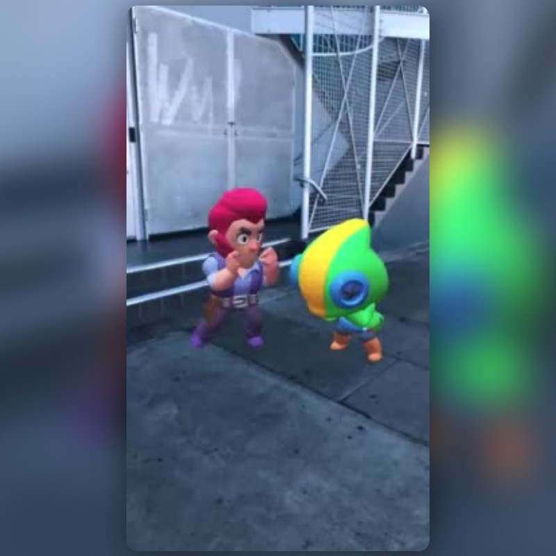 Filtro Brawl Stars 1v1 de Nicki's Filter | Lentes de Snapchat