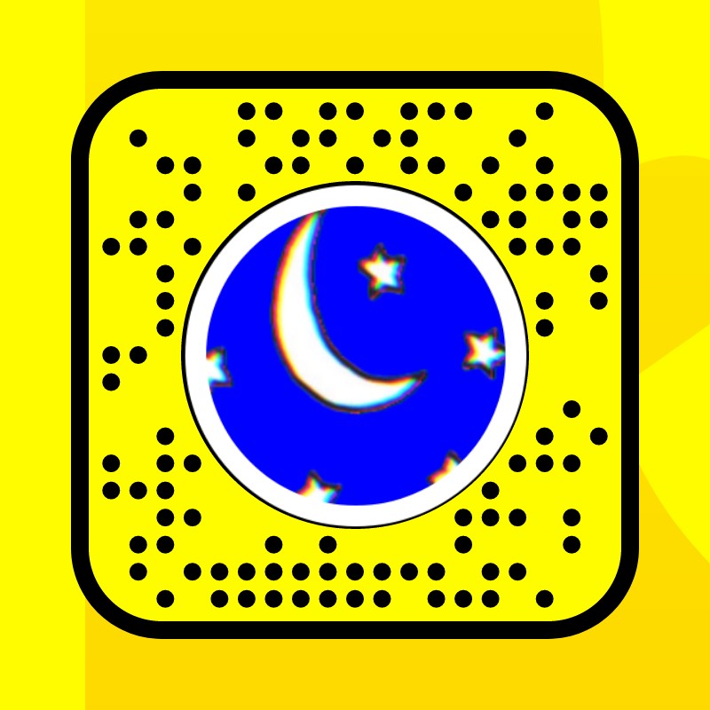 Night Moon Lens by ally tiffin Snapchat Lenses and Filters