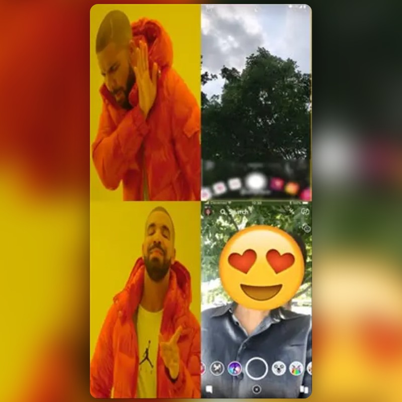 Drake Meme Generat Lens by مايد عبدالله 🇦🇪 - Snapchat Lenses and Filters