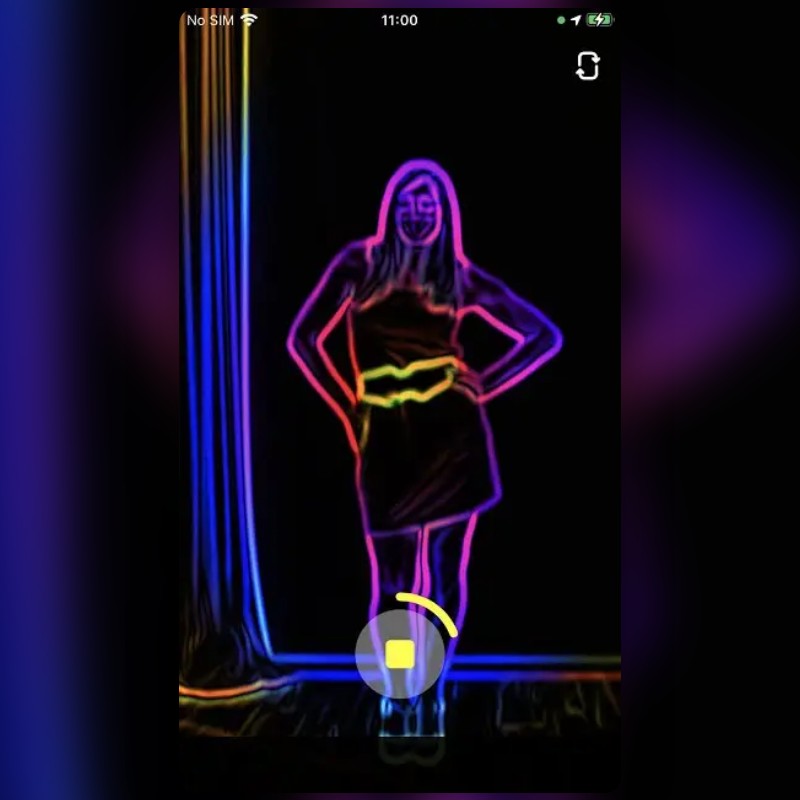 "Right Now" Animation Lens by Move It! Snapchat Lenses and Filters