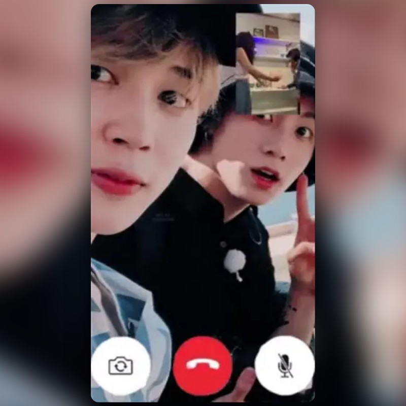 BTS Facetime Lens by UNDER 25 MCC Snapchat Lenses and Filters