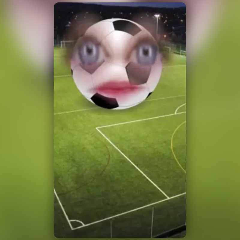 football Lens by jessye Snapchat Lenses and Filters