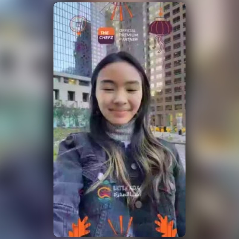 Filter Little Asia filter oleh Snapchat | Lensa Snapchat