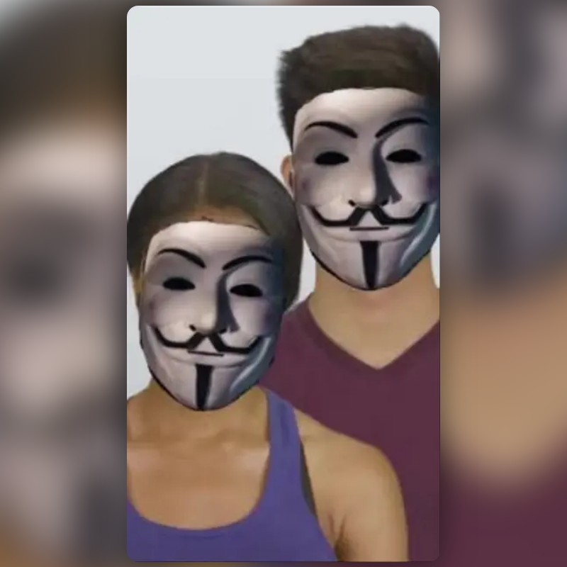 Anonymous masker Lens by J😉 Snapchat Lenses and Filters