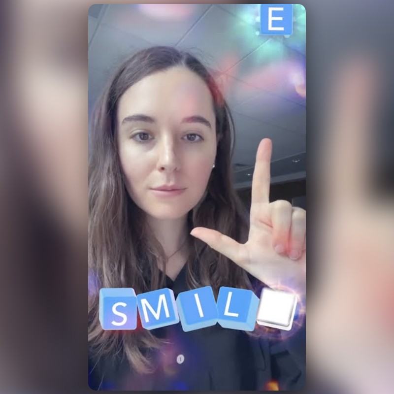 Snapchatが作成したRandom Wordsフィルター | Snapchatレンズ