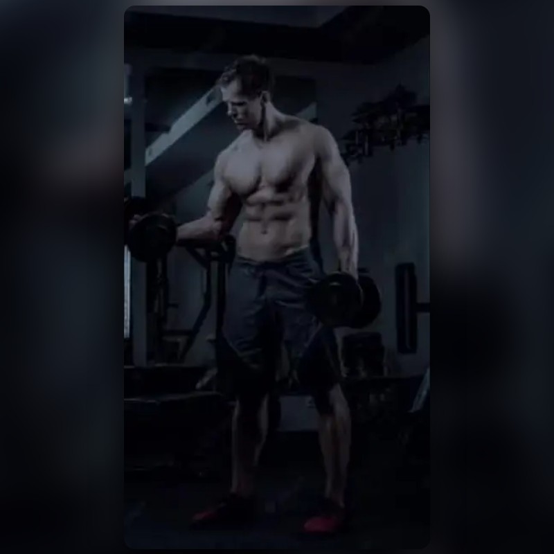 Blue Gym Lens by Adil Dlzar Snapchat Lenses and Filters