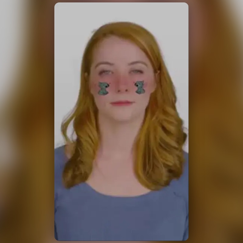 Cute stitch Lens by Meredith 🤍 Snapchat Lenses and Filters