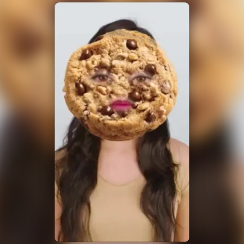 Cookie Face Lens by FikaRamadhani Snapchat Lenses and Filters