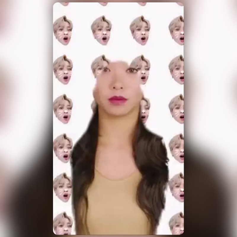 Jimin BTS cute Lens by Ani Susanti Snapchat Lenses and Filters