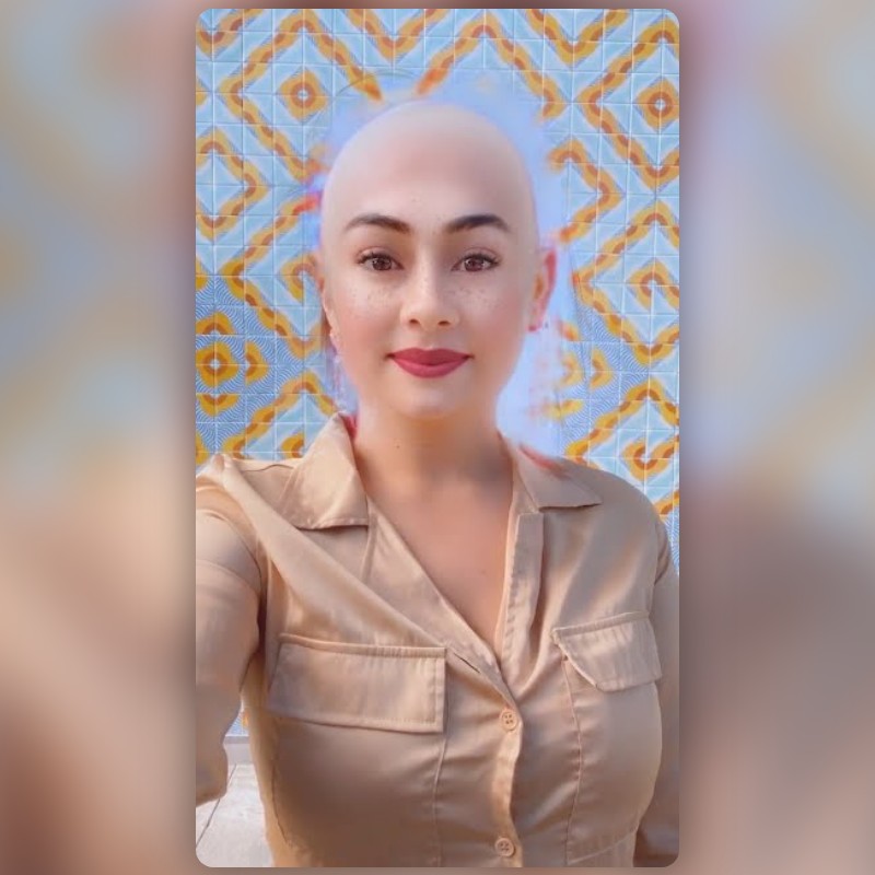 Snapchatが作成したBald Characterレンズ - Snapchatのレンズとフィルター