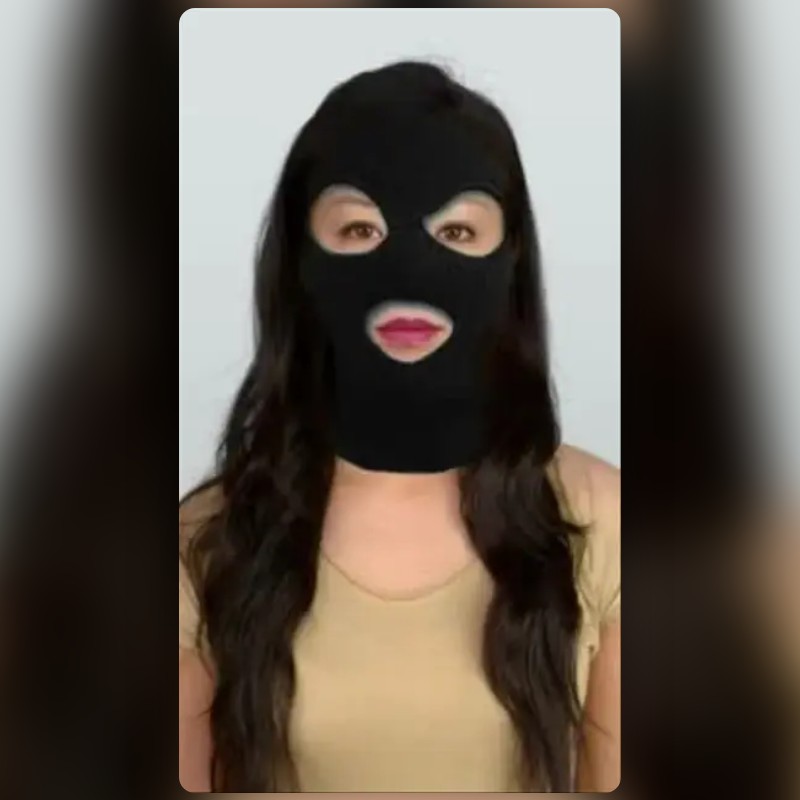Ski Mask Lens by ZVSHEIRA LI Snapchat Lenses and Filters