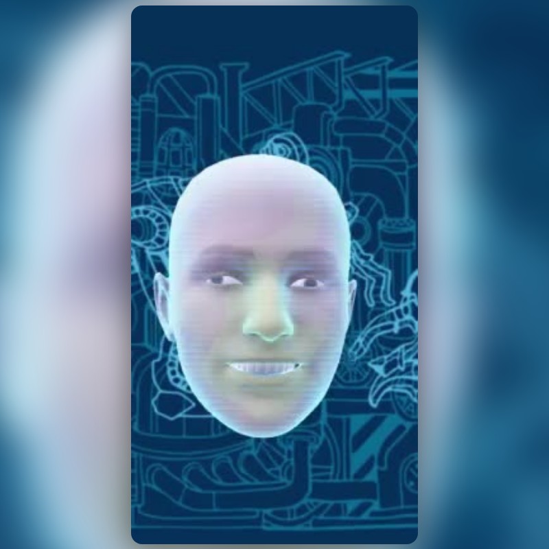 Hologram Face Lens by Chakdar Abdulazeez