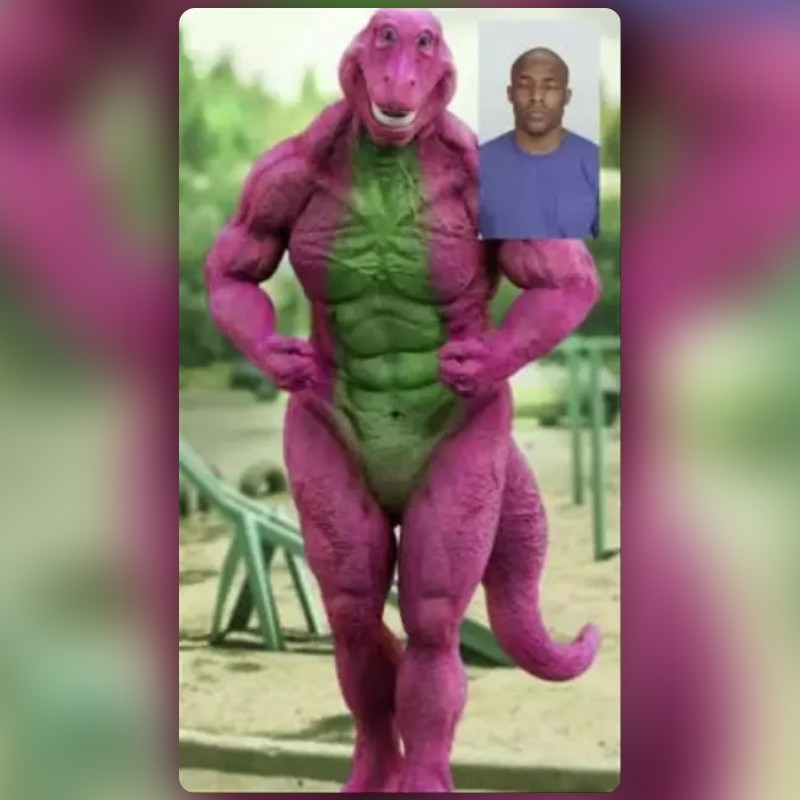 Buff Barney Lens by Caden - Snapchat Lenses and Filters