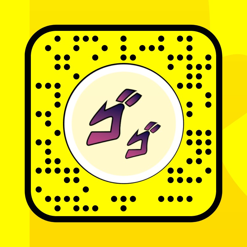 Jojo menacing Lens by Theau Grasseau - Snapchat Lenses and Filters