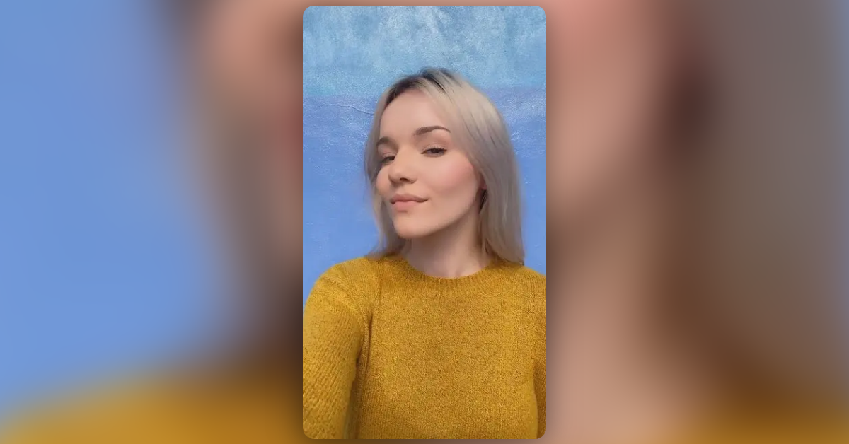 No Filter Effect by Snapchat