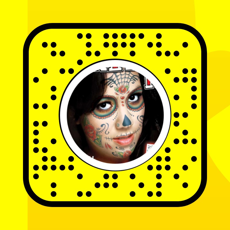 Sugar Skull Lens by Christien Tinsley - Snapchat Lenses and Filters