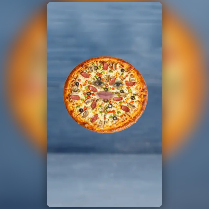 Pizza Lens by Under25 Ramaiah Snapchat Lenses and Filters