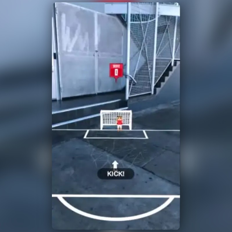 AR Football Lens by Karun Shrestha Snapchat Lenses and Filters