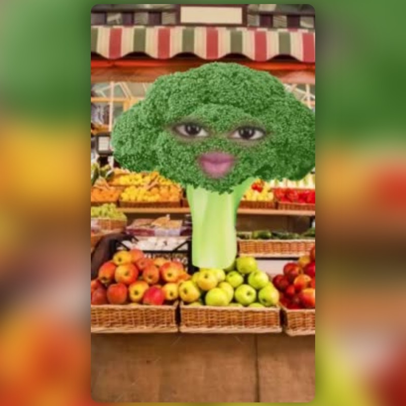 broccoli Lens by Chania - Snapchat Lenses and Filters