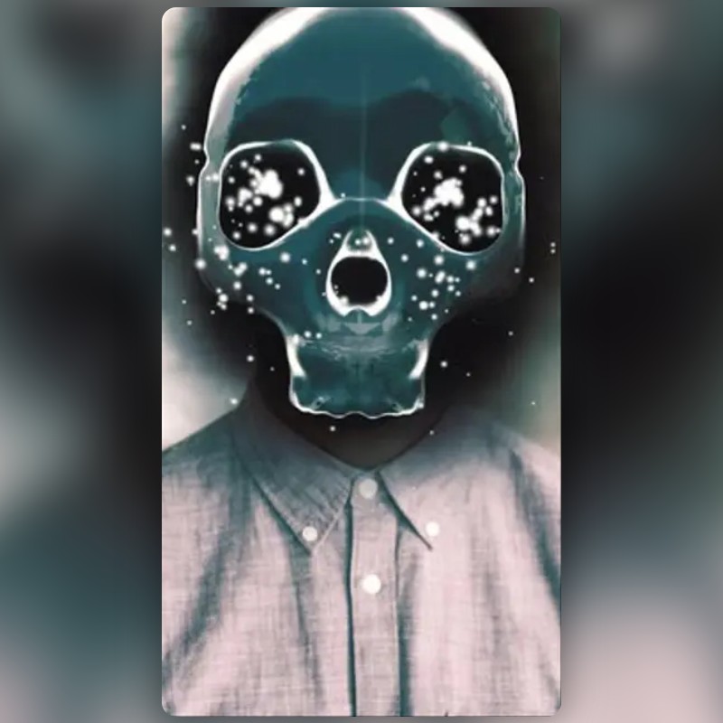Cosmic Skull Lens by Abbas 🐨 Snapchat Lenses and Filters
