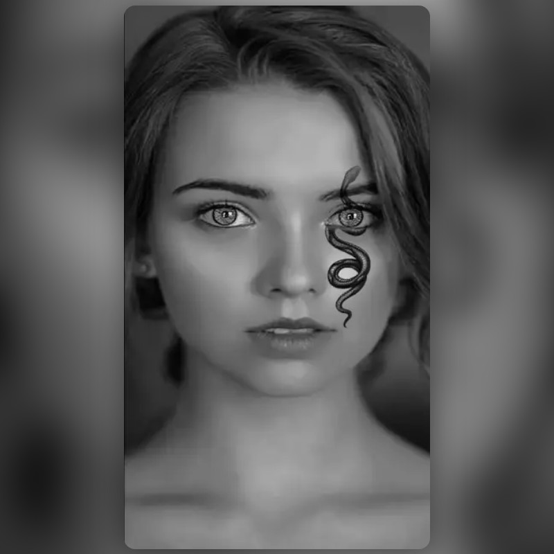 Tattoo Snake Lens by Sunny Bahadurpuria🎥 - Snapchat Lenses and Filters