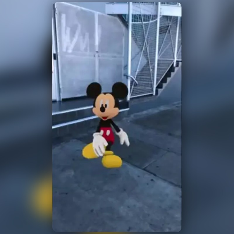 Mickey Mouse Dance Filter by Nicki's Filter | Snapchat Lenses