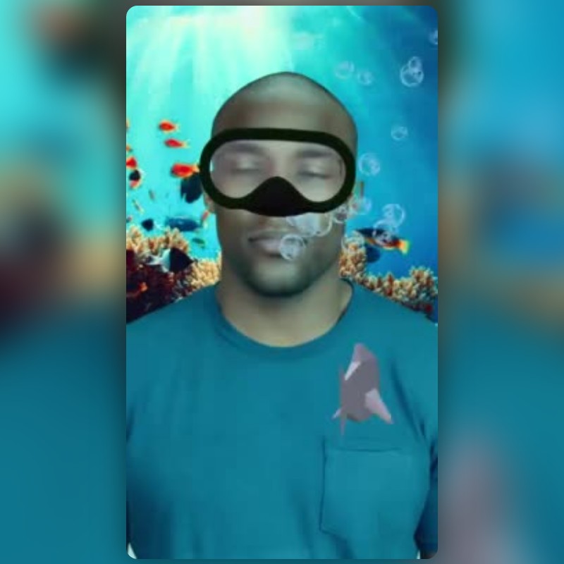 Lets Snorkeling Lens by Muhammad Arjun - Snapchat Lenses and Filters