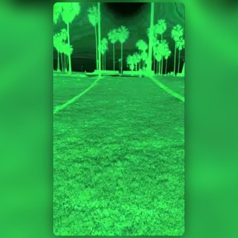 Night Vision Lens by Danny T Snapchat Lenses and Filters