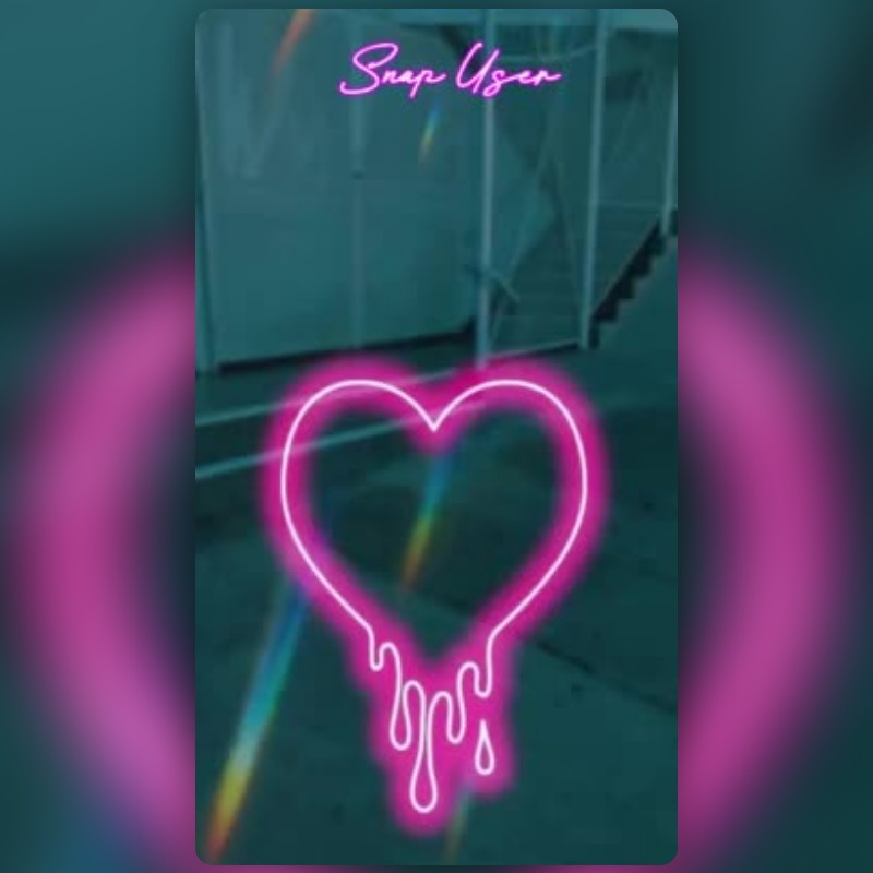 neon-heart-name-lens-by-sunny-bahadurpuria-snapchat-lenses-and-filters