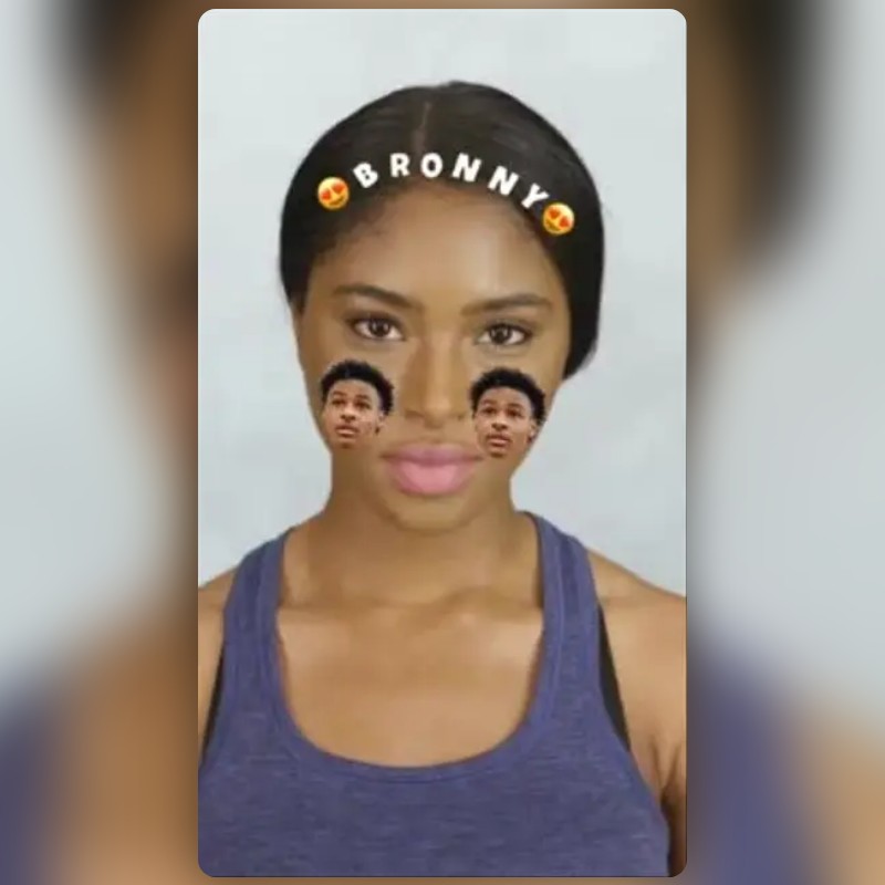 Bronny James Lens by bry Snapchat Lenses and Filters