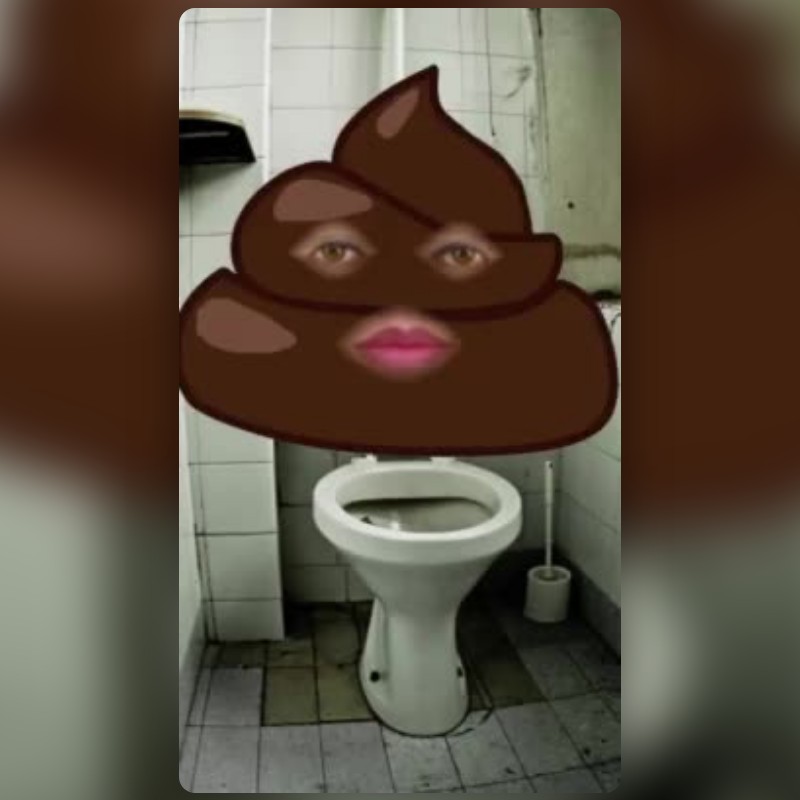 Funny Poop Lens by Under 25 Carol D'silva - Snapchat Lenses and Filters