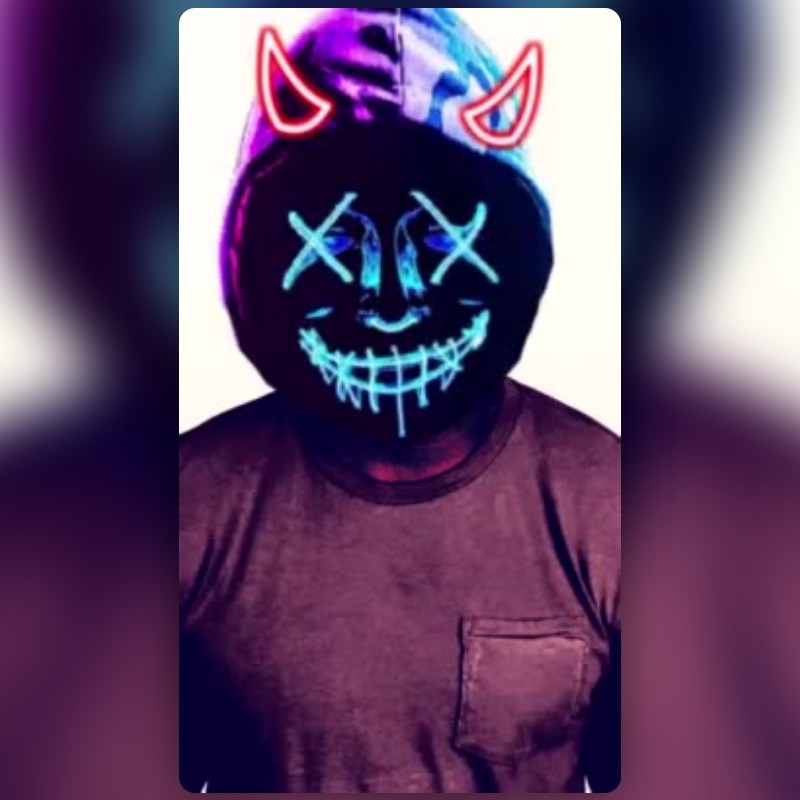 Neon Hacker Lens By K SharX - Snapchat Lenses And Filters