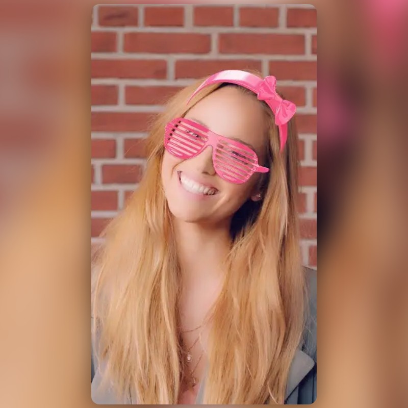 2000s Glasses Lens by Snapchat Snapchat Lenses and Filters