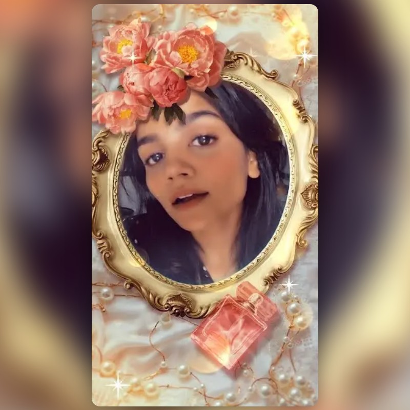 Royal Mirror Frame Lens by Snapchat Snapchat Lenses and Filters