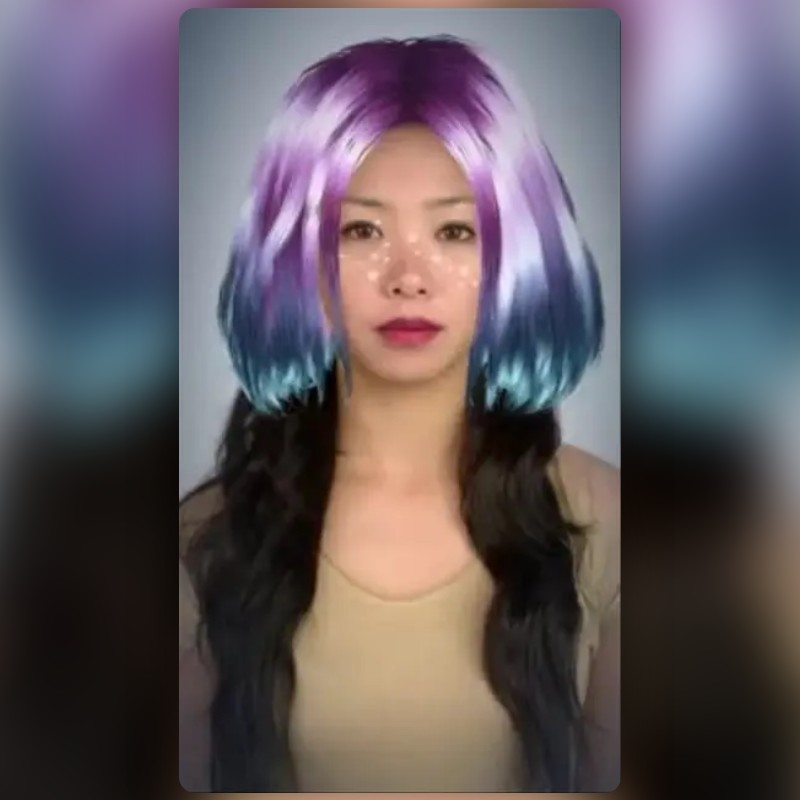 Hair color Lens by Muskan Snapchat Lenses and Filters