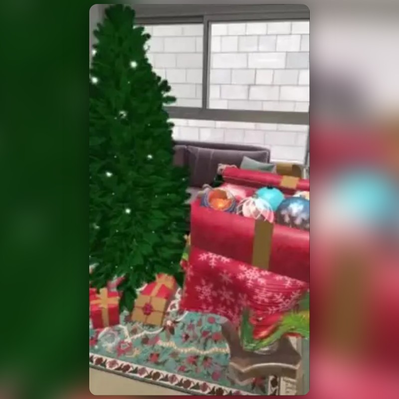 AR Christmas Tree Lens by forwARdgame Snapchat Lenses and Filters