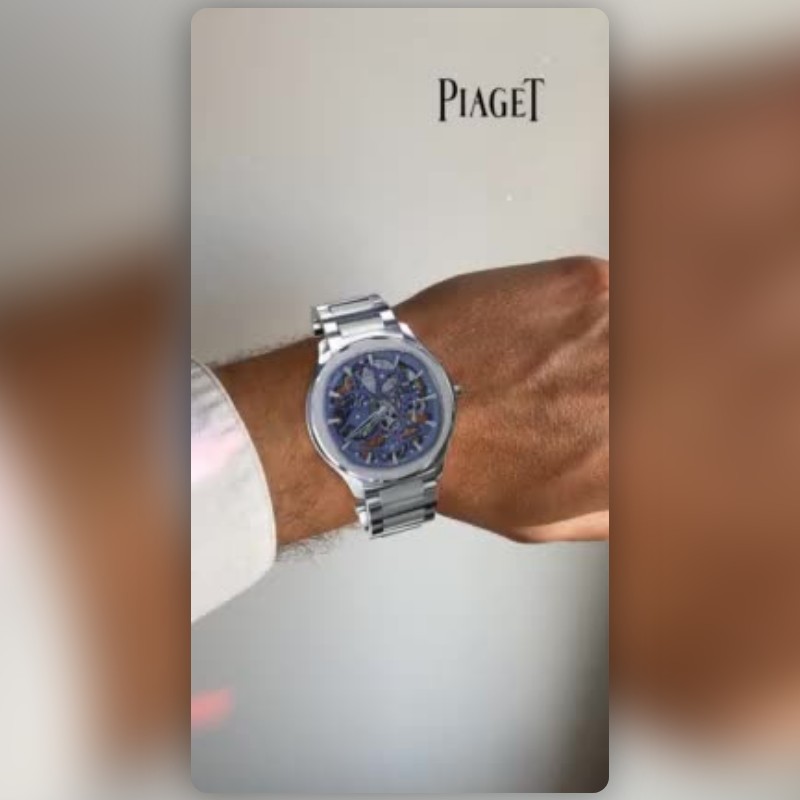 Lens Piaget Polo de PIAGET Lenses et Filtres Snapchat