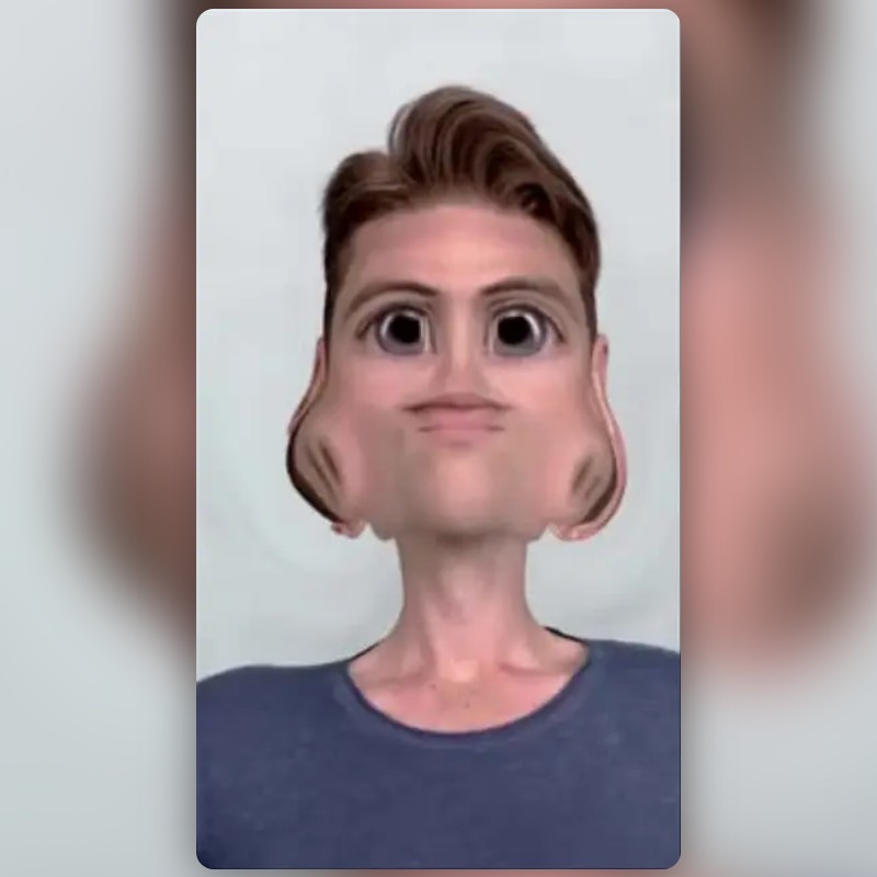 distorted face Lens by sofia rayas Snapchat Lenses and Filters