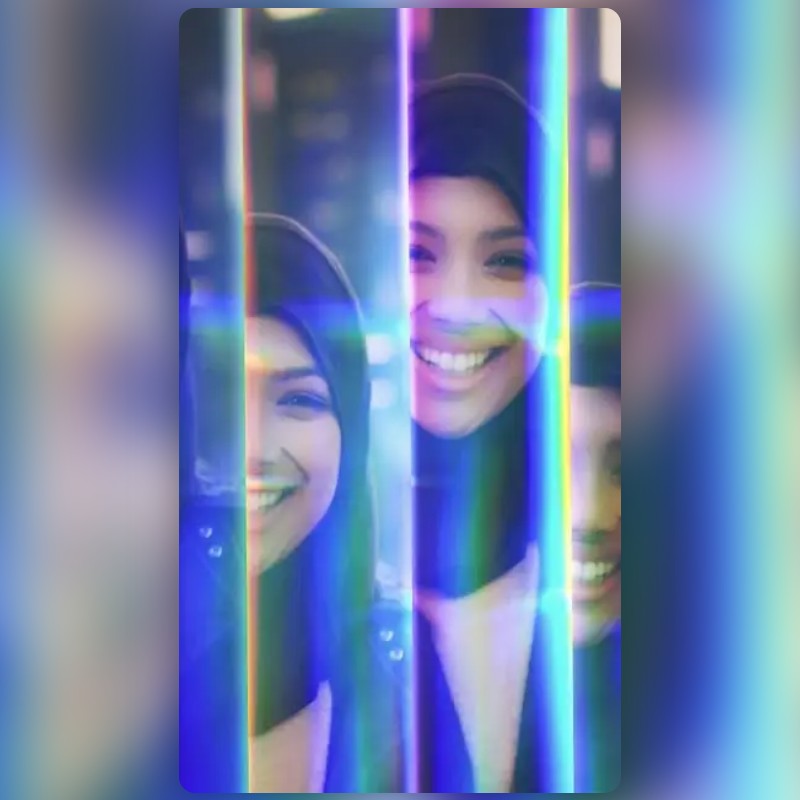 Rainbow Mirror Lens by Snapchat Snapchat Lenses and Filters