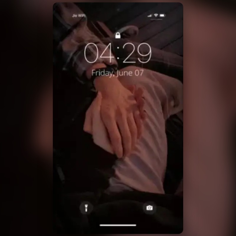 Lock Screen V3 Lens by DK 🕊️ - Snapchat Lenses and Filters