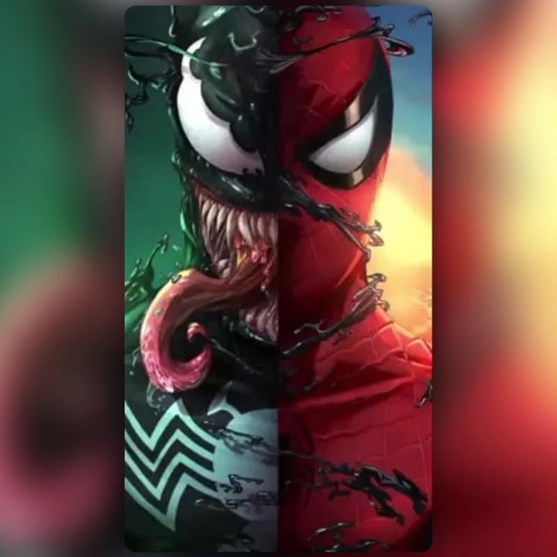 spider x venom Filter by Harsh | Snapchat Lenses