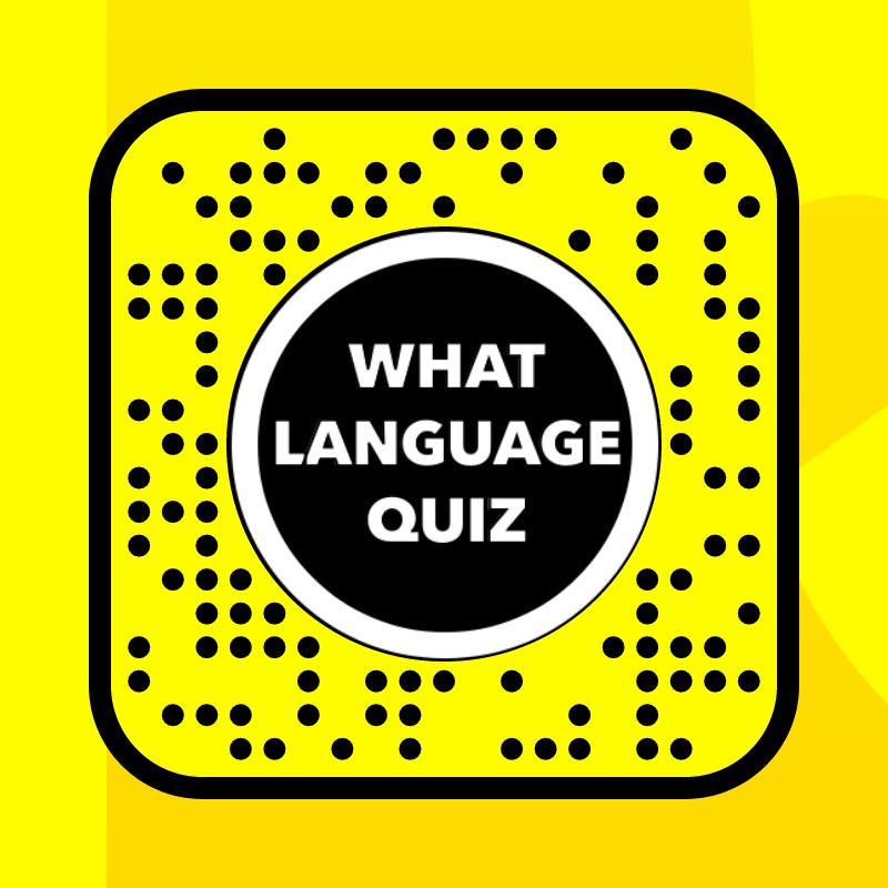 WHAT LANGUAGE QUIZ Lens by Slide Up App😂💕 Snapchat Lenses and Filters