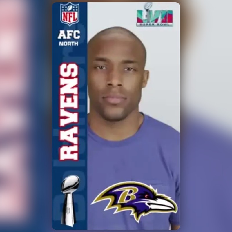 NFL RAVENS Lens by Snapchat Lenses and Filters