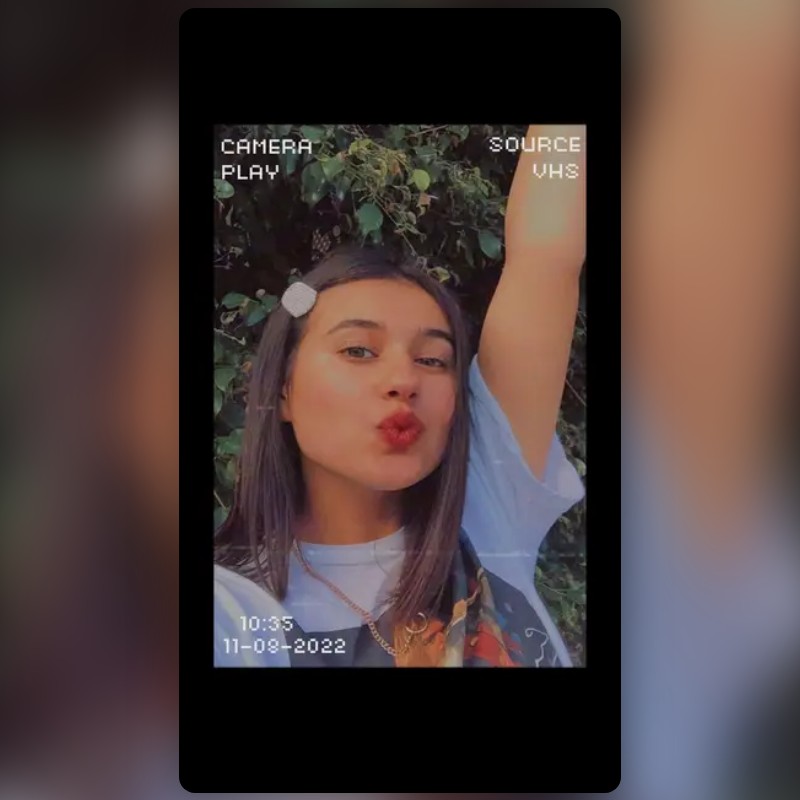 VHS CAM Lens by Vinnn 🍂 Snapchat Lenses and Filters