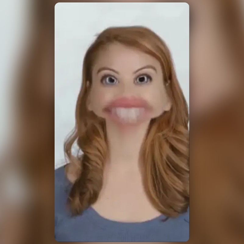 Stretch Face Lens by Saniya Snapchat Lenses and Filters