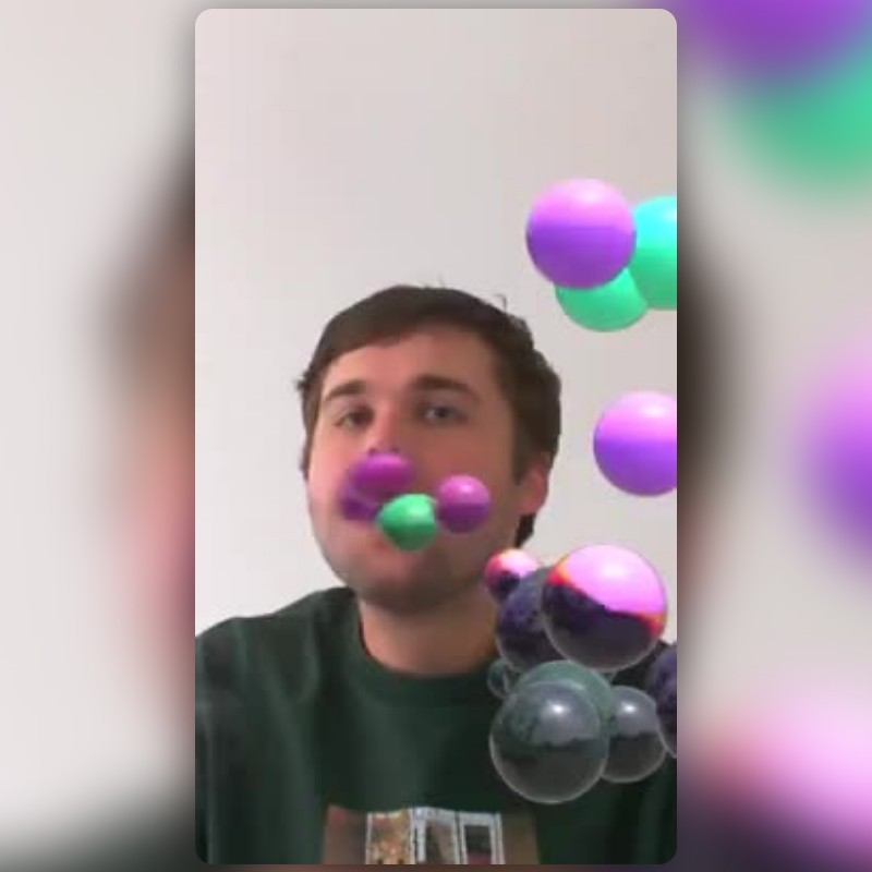 Bubbles Lens by GPS Production - Snapchat Lenses and Filters