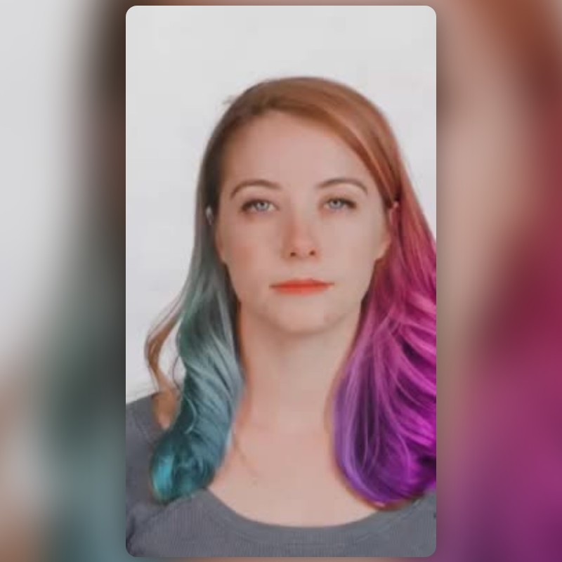 Color Hair Lens By Smit Kevadia - Snapchat Lenses And Filters