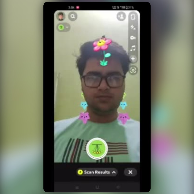 Singing Flower Lens By Chetan Snapchat Lenses And Filters